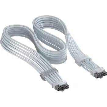 Corsair kábel ThermalProtect PCIe 5.1 600W 12V-2x6 biely