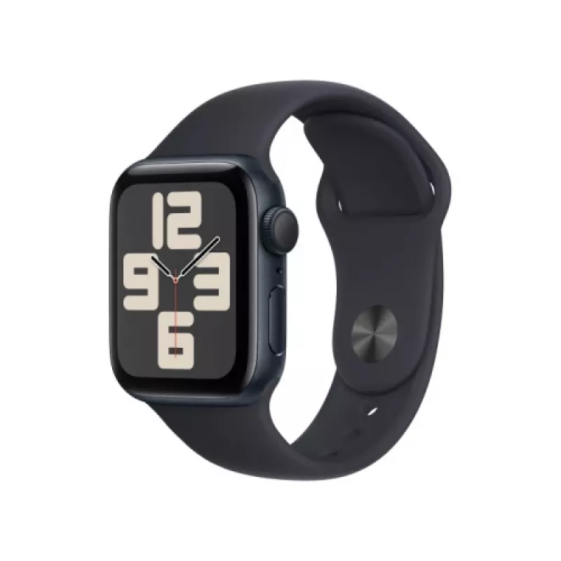 Apple Watch SE (2. generácia) GPS + Cellular 40mm puzdro z hliníka Midnight s remienkom Sport Midnight Regular