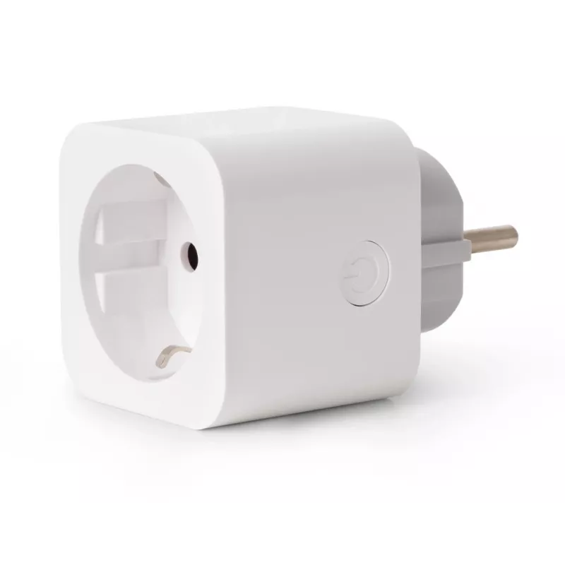 ENTAC WiFi smart zásuvka s meraním spotreby energie biela