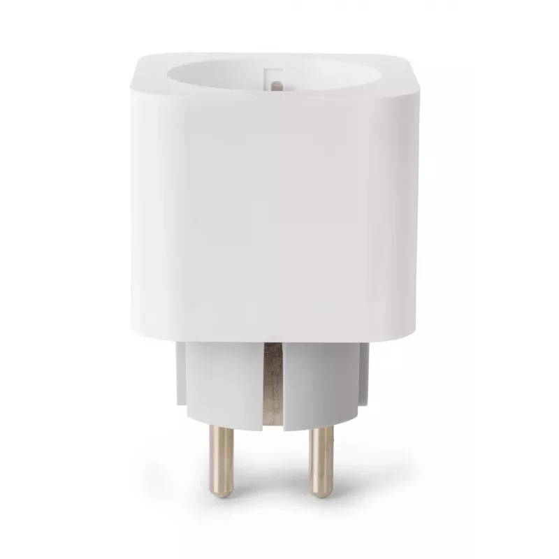 ENTAC WiFi smart zásuvka s meraním spotreby energie biela
