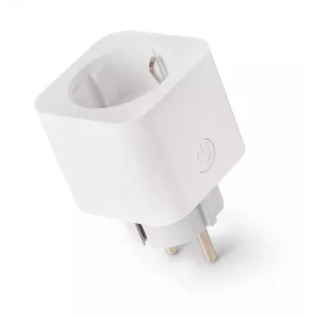 ENTAC WiFi smart zásuvka s meraním spotreby energie biela