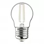 Avide LED žiarovka White Filament Mini Globe 4,5W E27 teplá biela 2700K