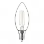 Avide LED Filament sviečková žiarovka 6,5W E14 teplá biela 2700K
