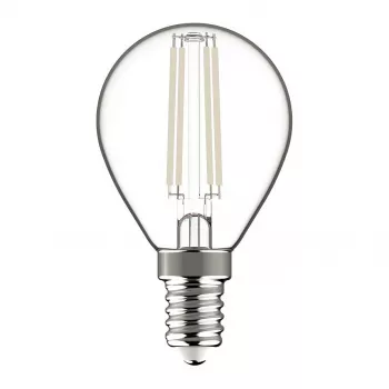 Avide LED žiarovka White Filament Mini Globe 6,5W E14 teplá biela 2700K