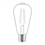 Avide LED žiarovka White Filament ST64 8,5W E27 teplá biela 2700K