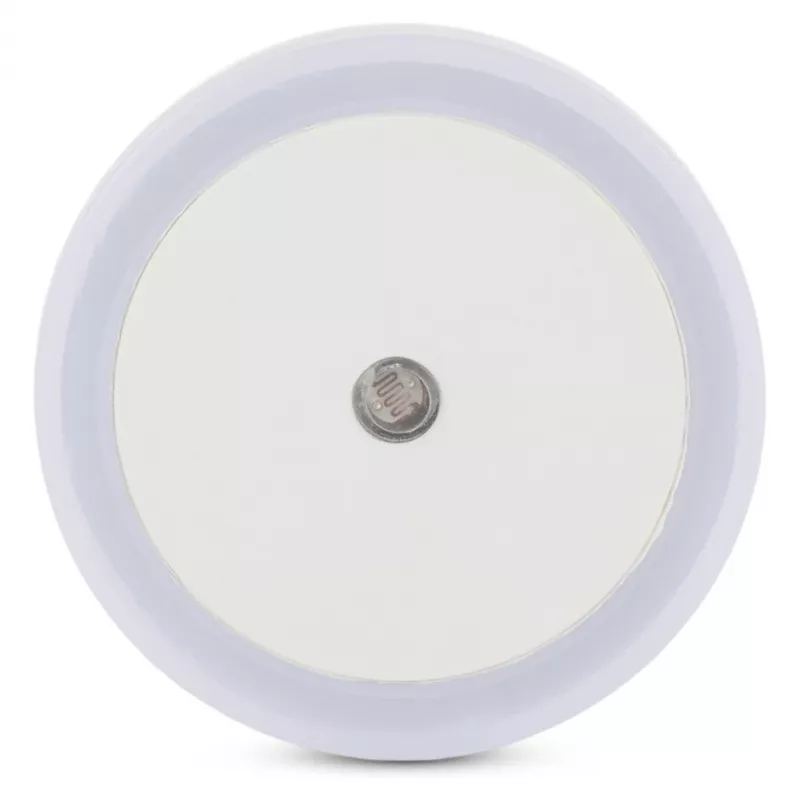 ENTAC LED nočné svetlo 0,5W okrúhle teplá biela so senzorom súmraku