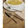 Alessi Clivo 24-dielna sada príborov, strieborná, zrkadlovo leštená 18/10 nerezová oceľ