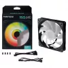 Phanteks M25 140mm D-RGB PWM ventilátor čierny