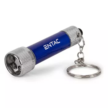 ENTAC 5 LED baterka na kľúče modrá