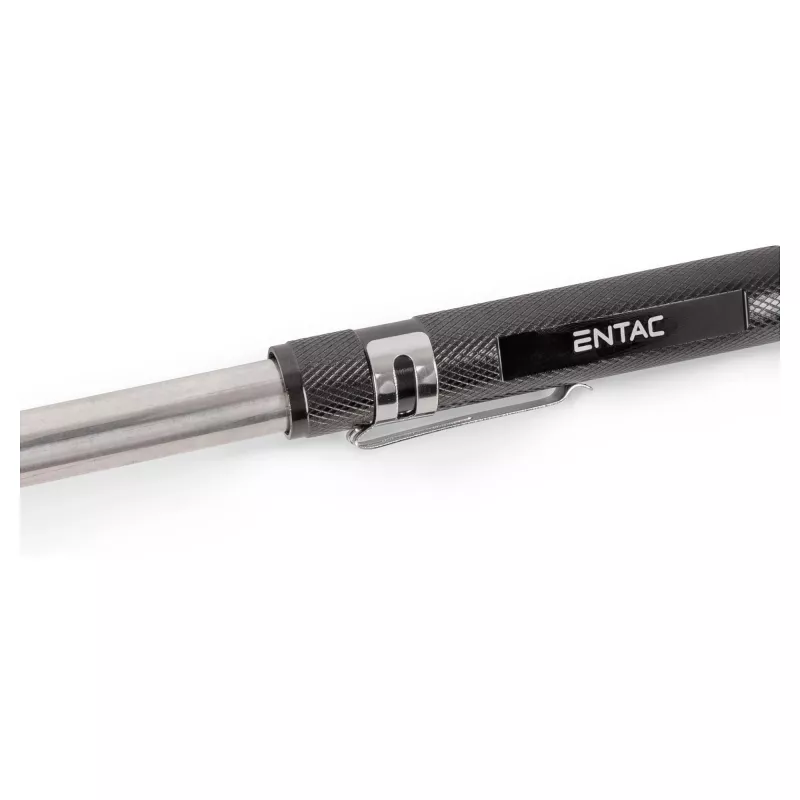 ENTAC EFL-1W-FLEX-ALU 1W LED baterka s teleskopickým krkom, hliník, čierna