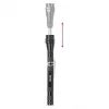 ENTAC EFL-1W-FLEX-ALU 1W LED baterka s teleskopickým krkom, hliník, čierna