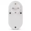 ENTAC zásuvkový adaptér s 2x USB-A biely