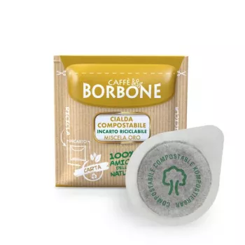 Caffè Borbone Miscela Oro 44mm ESE System kávové kapsuly balenie 100 ks 7,2g každá