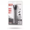 ENTAC 1W LED baterka hliník čierna AA batéria
