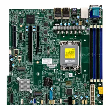 Supermicro MBD-X13SCH-LN4F-O Micro-ATX základná doska, LGA1700, Intel C266, DDR5, 4x 1GbE, IPMI