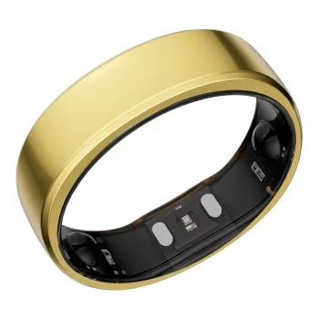 RingConn Smart Ring Gen2 - King Gold veľkosť 7 - sledovanie spánku a fitness nositeľné zariadenie - tepová frekvencia, SpO2, monitorovanie stresu