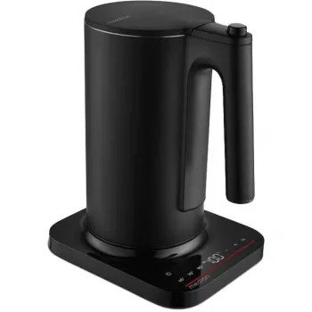 MEDION MD 12106 rýchlovarná kanvica 1,5L 2200W čierna nerez funkcia udržiavania teploty