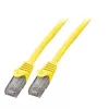 EFB Elektronik Cat.6 U/UTP patch kábel CCA 15m žltý