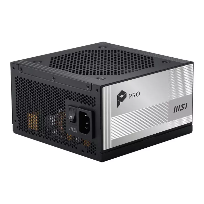 MSI PRO A1000PL PCIE5 1000W 80 PLUS Gold plne modulárny ATX 3.0 napájací zdroj