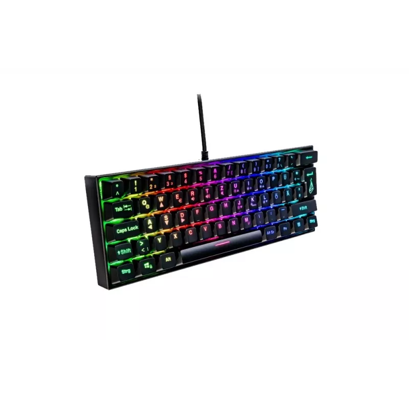 SureFire KingPin M1 herná klávesnica USB QWERTY US angličtina čierna
