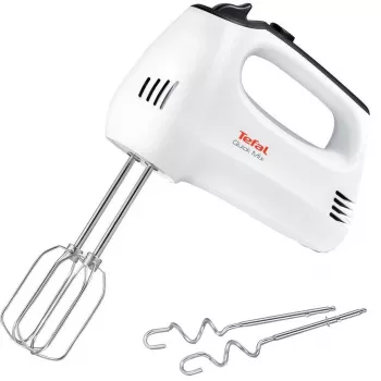 TEFAL HT3101 QuickMix ručný mixér, 300 W, 5 stupňov, Turbo, biela