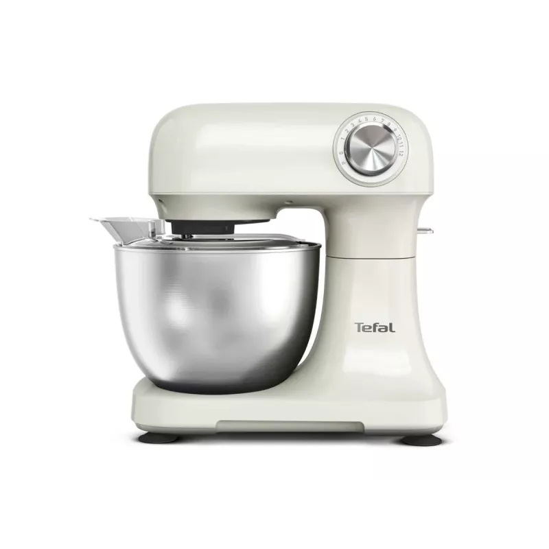 TEFAL QB140AF0 Bake Easy kuchynský robot, 500 W, 12 rýchlostí, 3,5 L misa, béžová