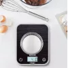 TEFAL kuchynská váha BC50D2V0 Optiss - digitálny LCD, kapacita 5 kg, čierna