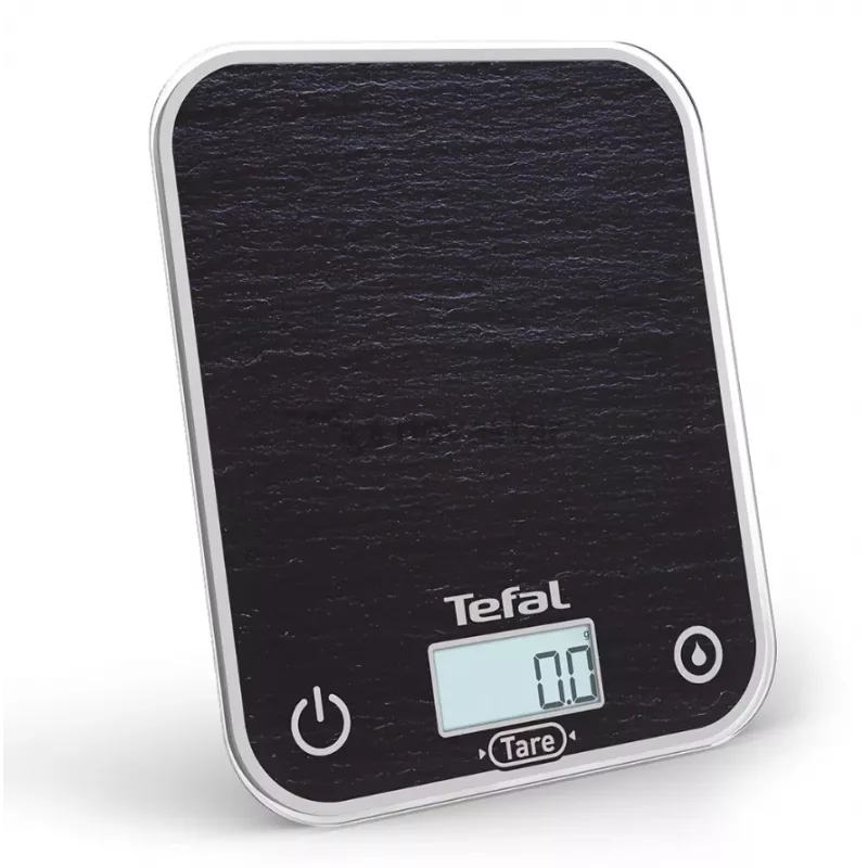 TEFAL kuchynská váha BC50D2V0 Optiss - digitálny LCD, kapacita 5 kg, čierna