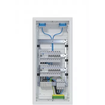 Hager Volta VH48BV1 rozvádzač do dutých stien 4x12 PLE 2 RCD obvody 48 modulov IP30 biela