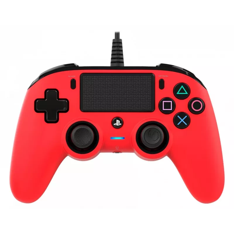 NACON PS4OFCPADRED Herný kompaktný ovládač PS4 červený