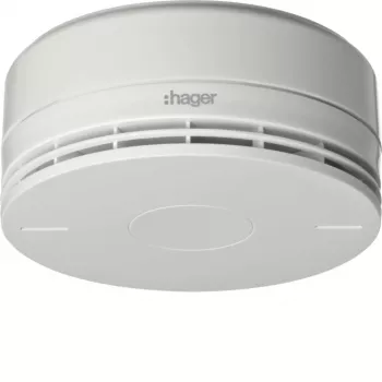 Hager RFM100D rádiový hlásič dymu s integrovanou sirénou