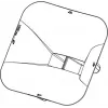 NEXO PNU-P12FLG9040-BK adaptér hornovej disperzie pre P12 reproduktorový systém (90° x 40°) - čierny