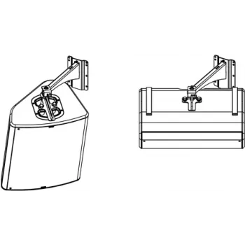 NEXO VNI-WM380 nástenný držiak pre P15 reproduktory 380 mm vrátane 2x