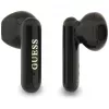Guess 4G Metal Logo True Wireless Stereo Bluetooth slúchadlá s nabíjacím puzdrom (čierne)