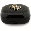 Guess 4G Metal Logo True Wireless Stereo Bluetooth slúchadlá s nabíjacím puzdrom (čierne)