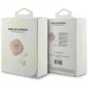 Guess 4G Metal Logo True Wireless Stereo Bluetooth 5.0 slúchadlá s nabíjacím puzdrom - ružová