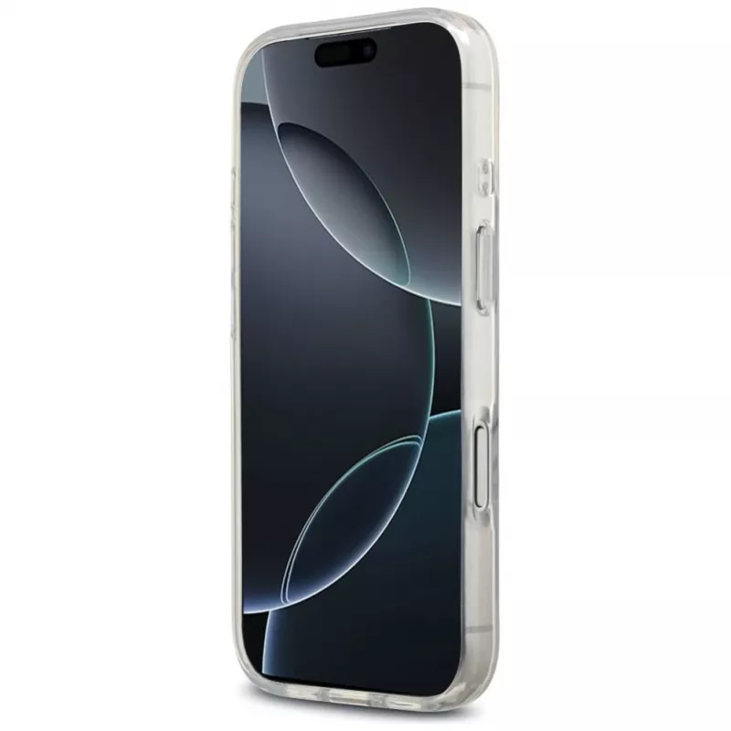Karl Lagerfeld IML Choupette MagSafe puzdro pre Apple iPhone 17 Pro Max, transparentná