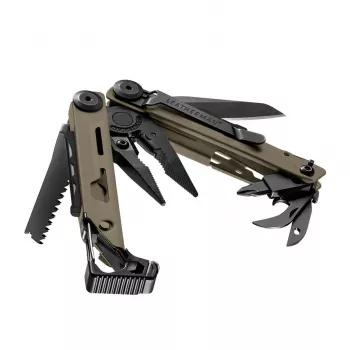 Leatherman SIGNAL multi-tool kliešte, 19 nástrojov, čierna a tan