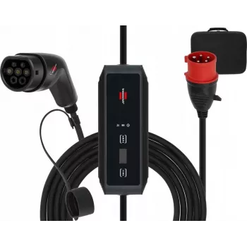 Brennenstuhl prenosná EV nabíjačka Type 2 CEE 11 kW s 8 m káblom