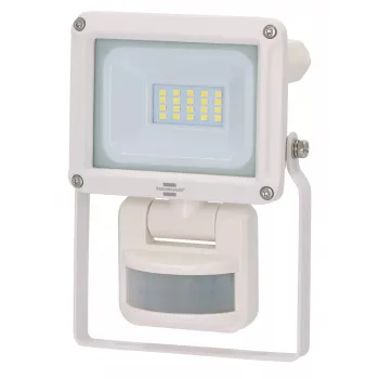 Brennenstuhl LED reflektor JARO 1060 P s infračerveným senzorom pohybu, 10W, 1060lm, denná biela 6500K, IP65, IK08, montáž na stenu, 1m kábel