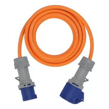 Brennenstuhl 1167650405 predlžovací kábel modrá sivá oranžová 5 m H07RN-F 3G 2,5 mm²