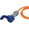 Brennenstuhl 1167650405 predlžovací kábel modrá sivá oranžová 5 m H07RN-F 3G 2,5 mm²