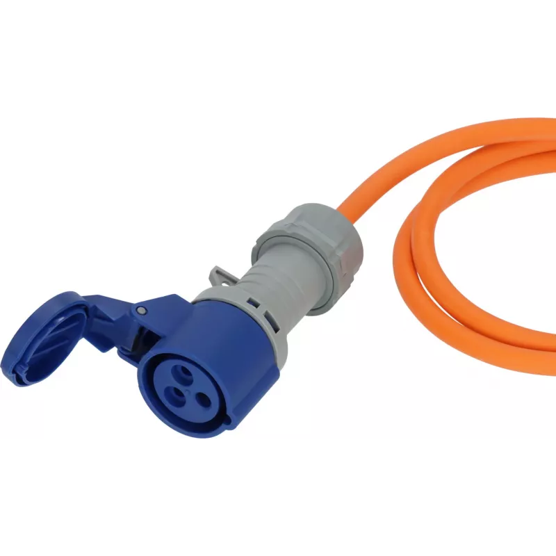 Brennenstuhl 1167650405 predlžovací kábel modrá sivá oranžová 5 m H07RN-F 3G 2,5 mm²