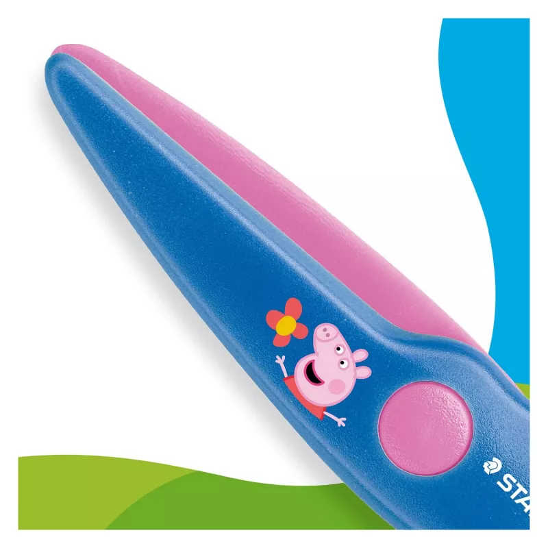 STAEDTLER Noris Junior Peppa Pig detské bezpečnostné nožnice 130 mm