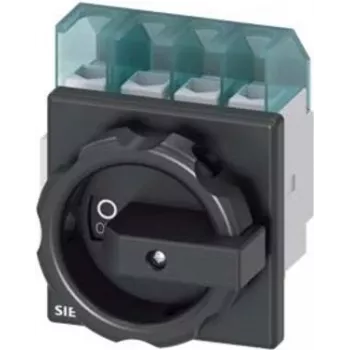 Siemens 3LD22031TL51 hlavný vypínač 4-pólový 32A 400V 11,5kW predná montáž 4-otvorový