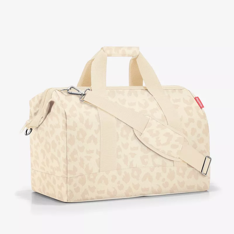 Reisenthel Allrounder L Leo Vanilla cestovná taška 30L vodoodpudivá 48x39.5x29cm