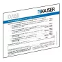 Kaiser Elektro Schott sada identifikačných štítkov DE/GB/FR/IT 9473-91