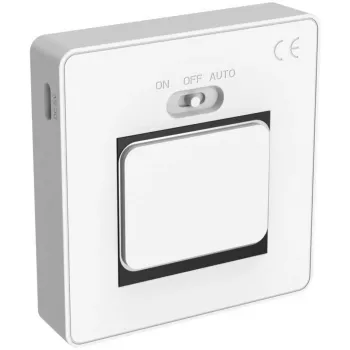 ANSMANN NL5R LED nočné svietidlo so senzorom súmraku, biele, 7,0 cm, 1 ks (1600-0481)