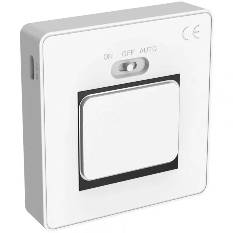 ANSMANN NL5R LED nočné svietidlo so senzorom súmraku, biele, 7,0 cm, 1 ks (1600-0481)