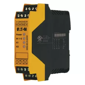 Eaton bezpečnostné relé ESR5-NO-31-24VDC 24 V DC 3 NO + 1 NC skrutkové svorky lišta DIN